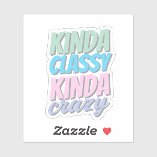 Fun and Quirky Sticker (Vel)