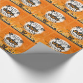 Fun and Scary Happy Halloween Cadeaupapier (Hoek)