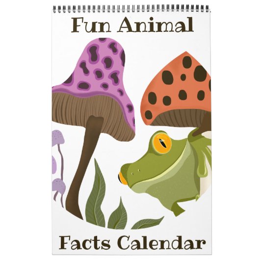 Fun Animal Facts Kalender 2025 (Hoes)