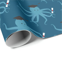 Fun Animal Octopus Afstuderen