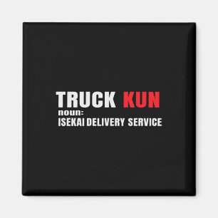Fun Anime meme Isekai Truck-Kun manga Lovers voor Magneet