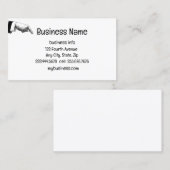 Fun Antiek handvinger Visitekaartje (Voorkant / Achterkant)