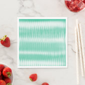 Fun Aqua Green White Tie Dye Napkins Servet (Insitu)