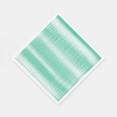 Fun Aqua Green White Tie Dye Napkins Servet (Hoek)