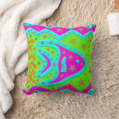 Fun Aquatic Fish Stars Colorful Kinder Doodle Kussen (Deken)