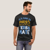 Fun Argentina FEEST MET YERBA MATE T-shirt (Voorkant volledig)