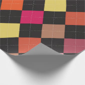 Fun Argyle Pattern-pakpapier Cadeaupapier (Hoek)