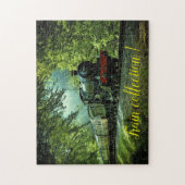 Fun Art Train Afbeelding Family Legpuzzel (Verticaal)