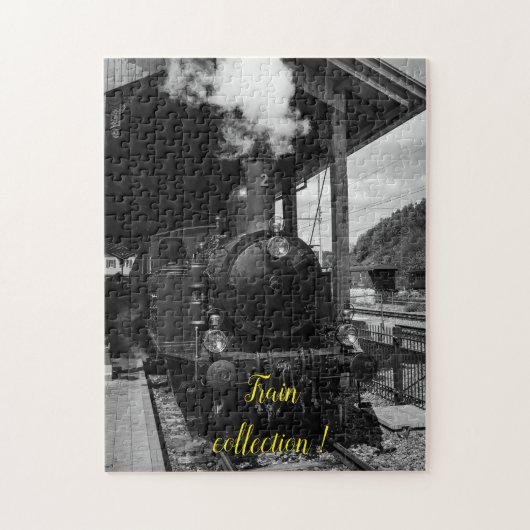 Fun Art Train Afbeelding Family Legpuzzel (Verticaal)
