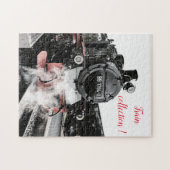 Fun Art Train Afbeelding Family Legpuzzel (Horizontaal)