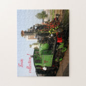 Fun Art Train Afbeelding Family Legpuzzel (Verticaal)