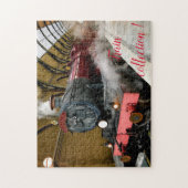 Fun Art Train Afbeelding Family Legpuzzel (Verticaal)