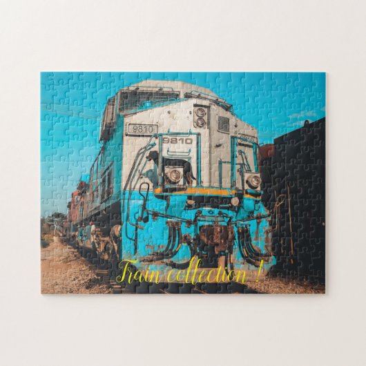 Fun Art Train Afbeelding Family Legpuzzel (Horizontaal)
