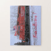 Fun Art Train Afbeelding Family Legpuzzel (Verticaal)