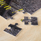 Fun Art Train Afbeelding Family Legpuzzel (Zijkant)