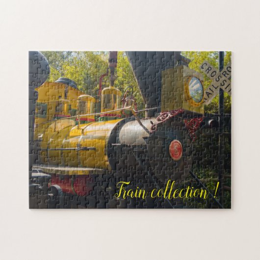 Fun Art Train Afbeelding Family Legpuzzel (Horizontaal)
