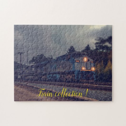 Fun Art Train Afbeelding Family Legpuzzel (Horizontaal)