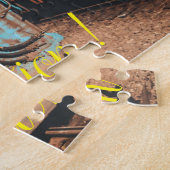 Fun Art Train Afbeelding Family Legpuzzel (Zijkant)