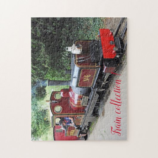Fun Art Train Afbeelding Family Legpuzzel (Verticaal)