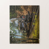 Fun Art Train Afbeelding Family Legpuzzel (Verticaal)