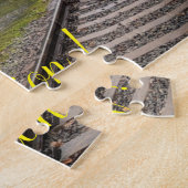 Fun Art Train Afbeelding Family Legpuzzel (Zijkant)