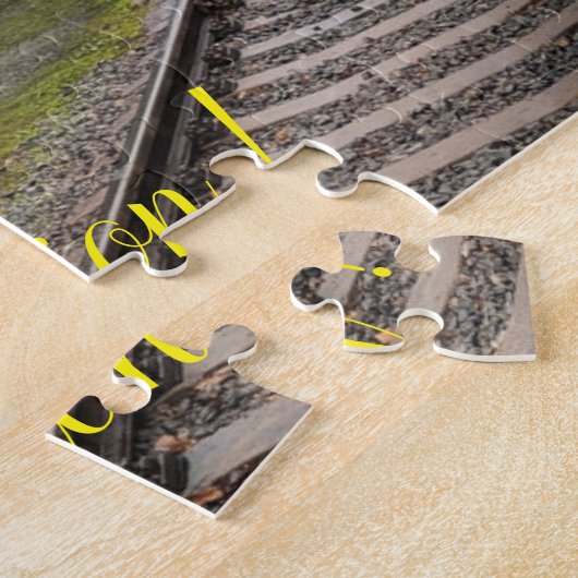 Fun Art Train Afbeelding Family Legpuzzel (Zijkant)