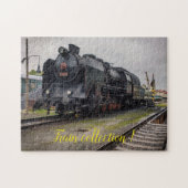 Fun Art Train Afbeelding Family Legpuzzel (Horizontaal)
