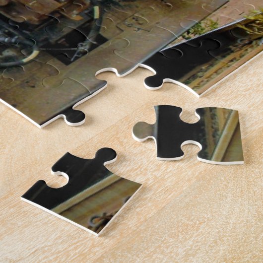 Fun Art Train Afbeelding Family Legpuzzel (Zijkant)