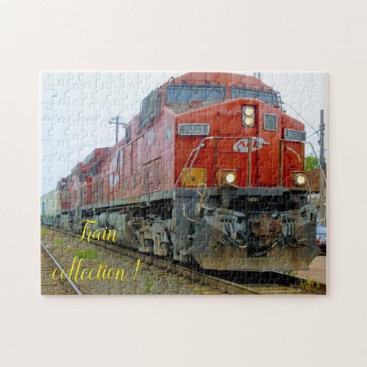 Fun Art Train Afbeelding Family Legpuzzel (Horizontaal)