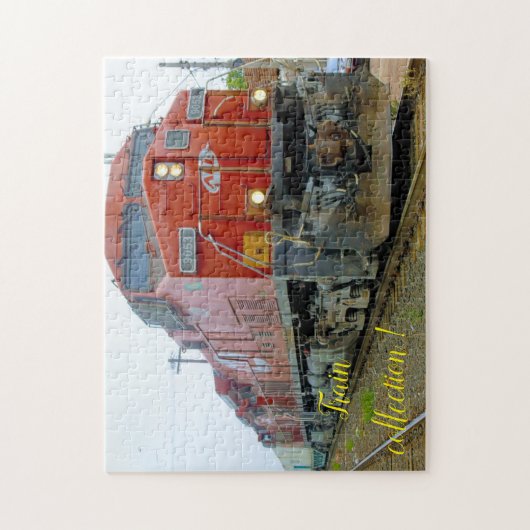 Fun Art Train Afbeelding Family Legpuzzel (Verticaal)