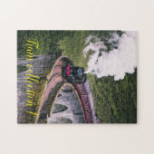 Fun Art Train Afbeelding Family Legpuzzel (Horizontaal)