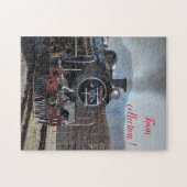 Fun Art Train Afbeelding Family Legpuzzel (Horizontaal)