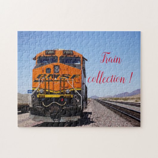 Fun Art Train Afbeelding Family Legpuzzel (Horizontaal)