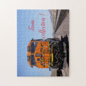 Fun Art Train Afbeelding Family Legpuzzel (Verticaal)