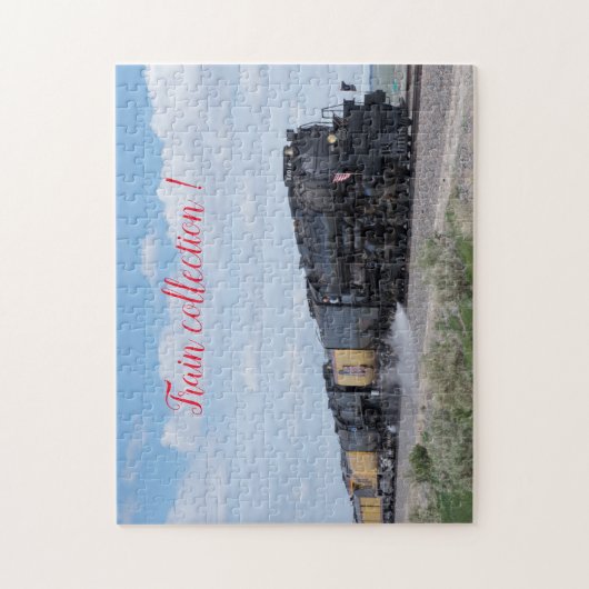 Fun Art Train Afbeelding Family Legpuzzel (Verticaal)