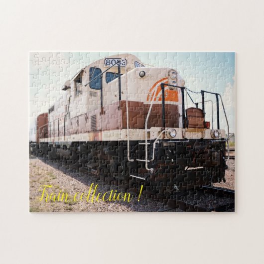 Fun Art Train Afbeelding Family Legpuzzel (Horizontaal)