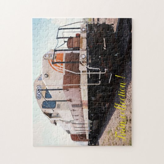 Fun Art Train Afbeelding Family Legpuzzel (Verticaal)