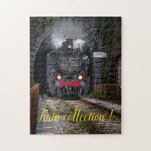 Fun Art Train Afbeelding Family Legpuzzel (Verticaal)