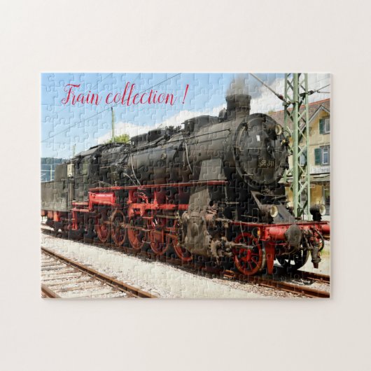 Fun Art Train Afbeelding Family Legpuzzel (Horizontaal)