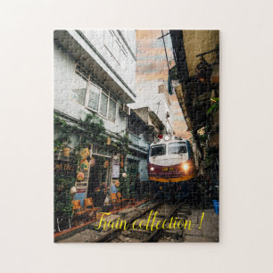 Fun Art Train Afbeelding Family Legpuzzel