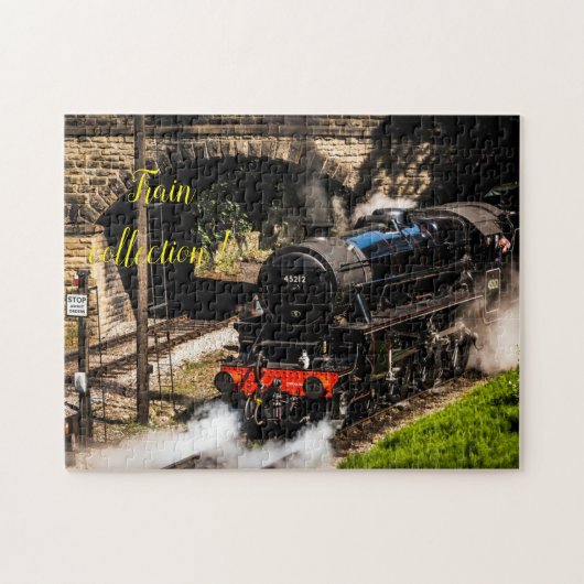 Fun Art Train Afbeelding Family Legpuzzel (Horizontaal)