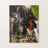 Fun Art Train Afbeelding Family Legpuzzel (Verticaal)