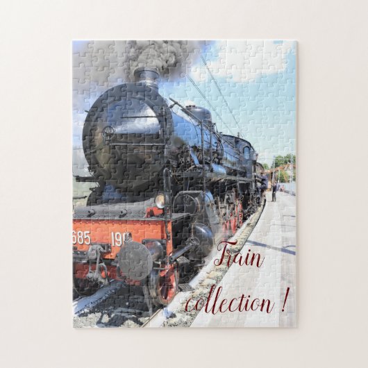 Fun Art Train Afbeelding Family Legpuzzel (Verticaal)