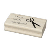 Fun Artist Scissors Rubber Stamp Rubberstempel (Stempel)