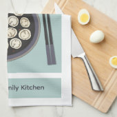 Fun Asian Food New Year Korean Dumpling Poster Theedoek (Quarter Fold)