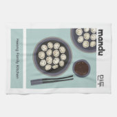 Fun Asian Food New Year Korean Dumpling Poster Theedoek (Horizontaal)