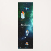 Fun Astronaut Collage Yogamat (Voorkant)