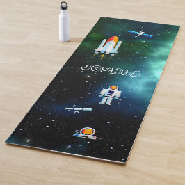 Fun Astronaut Collage Yogamat
