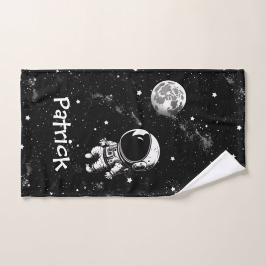 Fun Astronaut in de ruimte Bad Handdoek (Handdoek)