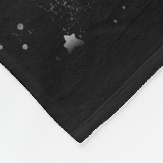 Fun Astronaut in de ruimte Fleece Deken (Hoek)